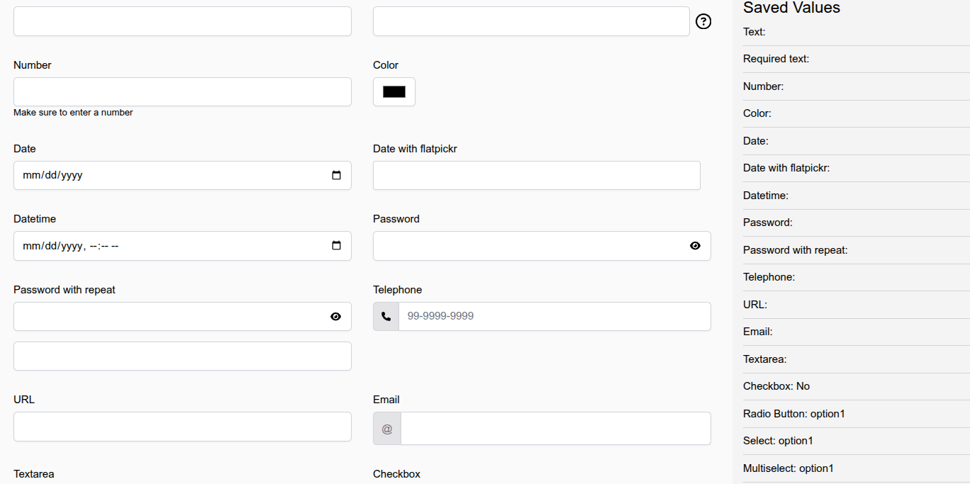 A simple grid created from the CMS repository class with little effort